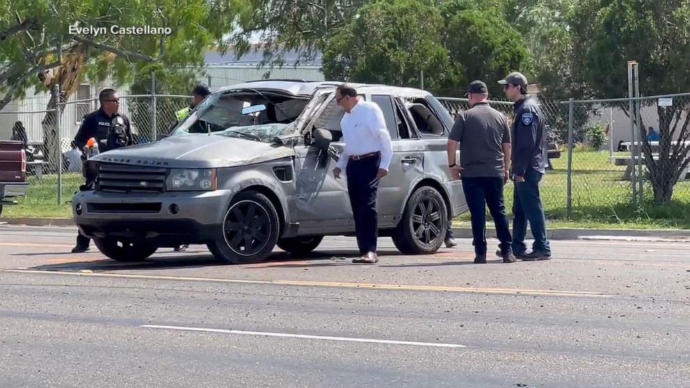 Video 8 dead after driver plows into crowd at Texas bus stop - ABC News