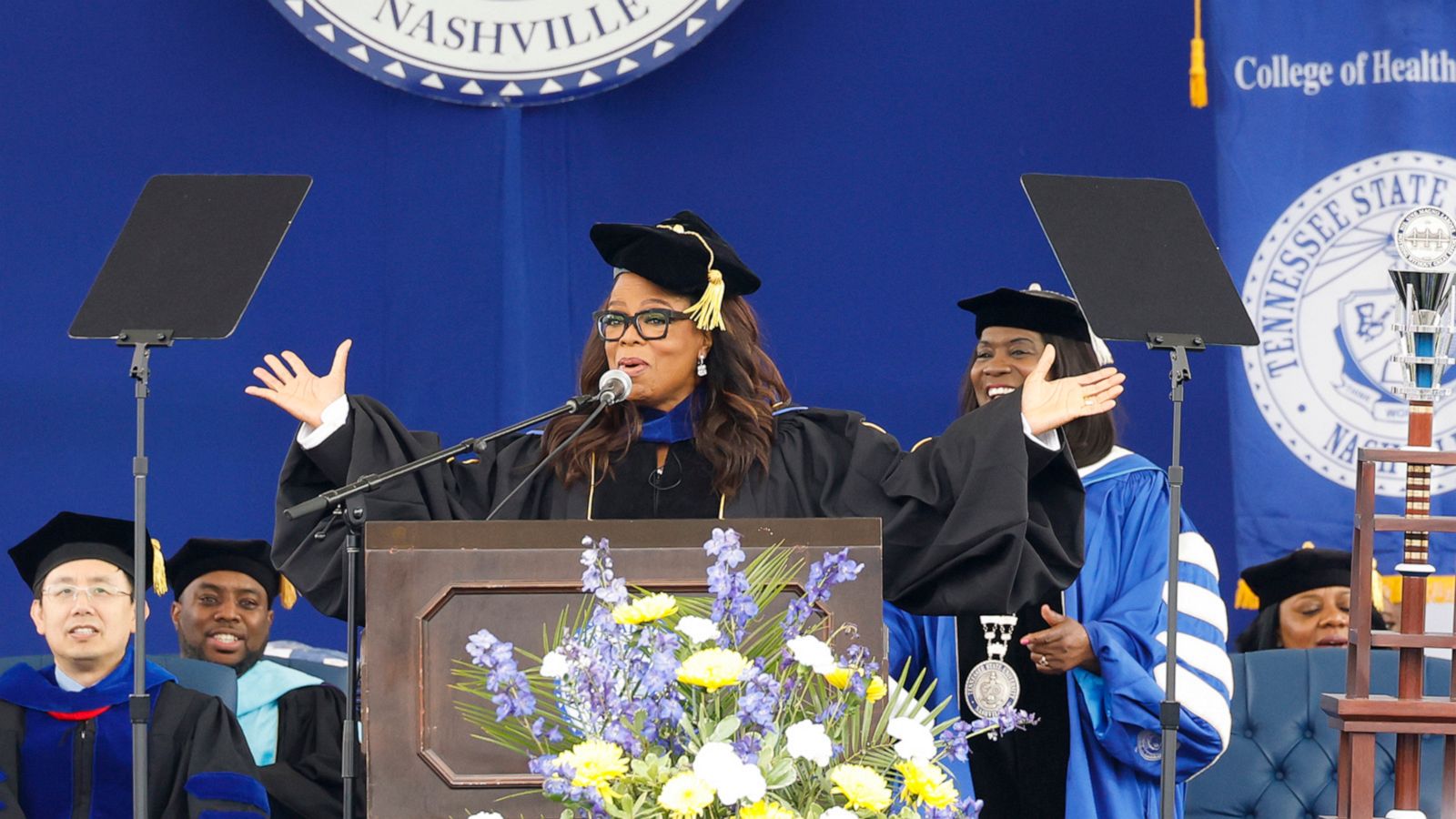 VIDEO: Oprah tells graduates to be good to someone every day in inspiring speech