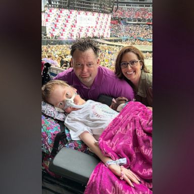 VIDEO: Teen with spinal muscular atrophy watches Taylor Swift concert from accessible seats 