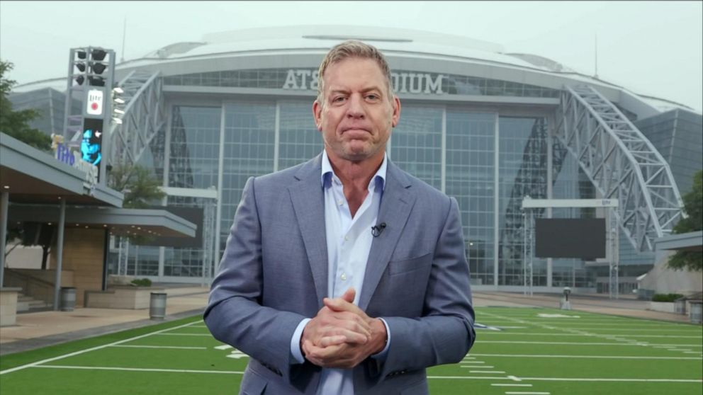 Video Troy Aikman Talks About Whats Ahead For Nfl Abc News 2104