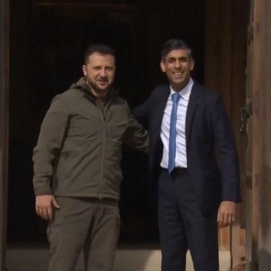 VIDEO: Zelenskyy arrives in UK for surprise visit with British PM