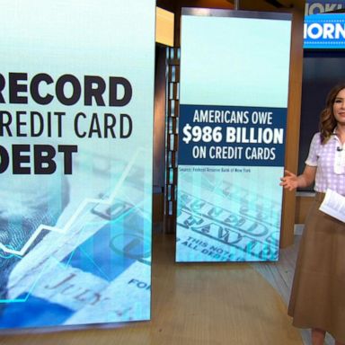 VIDEO: Americans have record credit card debt, new report shows