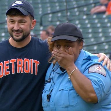 VIDEO: Traffic controller who recently lost husband gets huge surprise