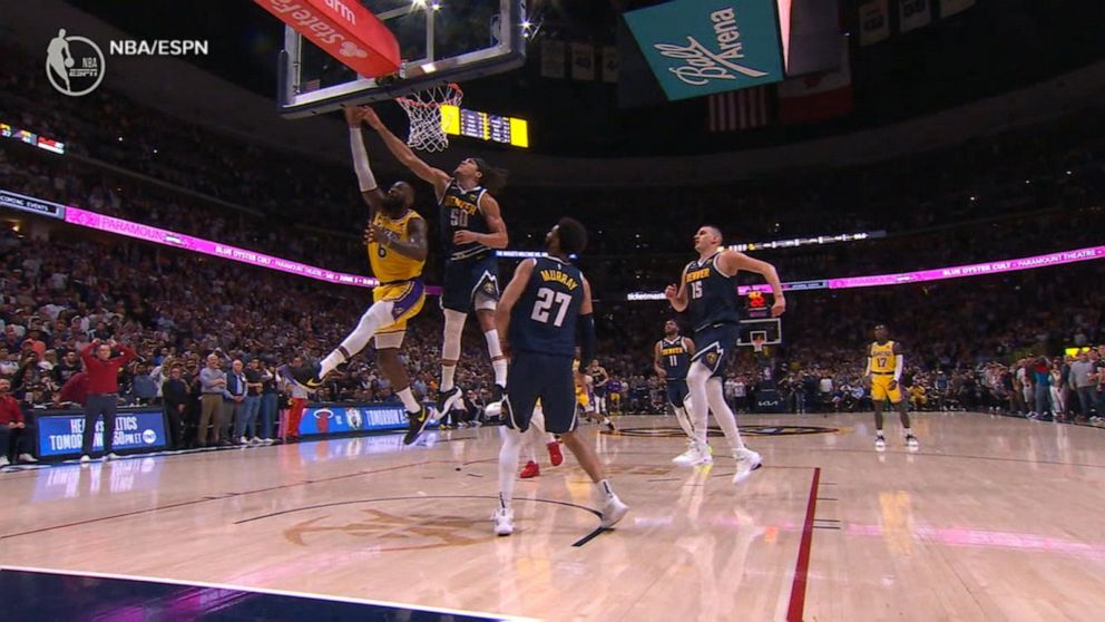 Video Denver Nuggets 2 wins away from first NBA Finals ABC News