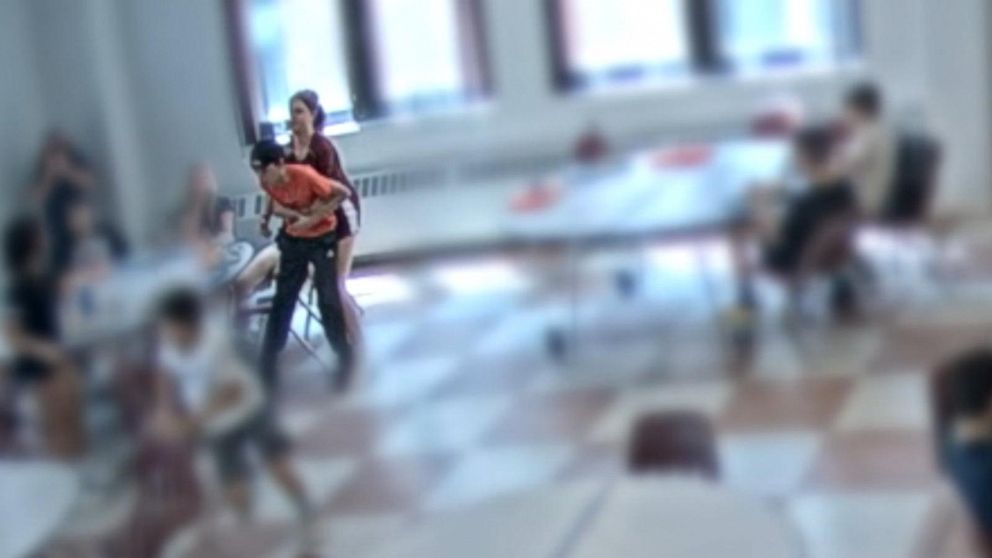 VIDEO: Hero twin sister saves brother from choking at school