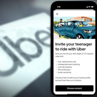 VIDEO: Inside new Uber for teens features