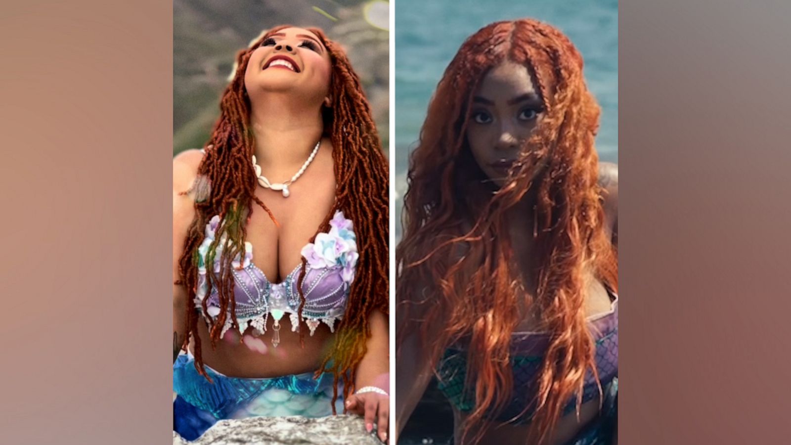 VIDEO: Digital creators transform into Ariel ahead of the 'The Little Mermaid' release