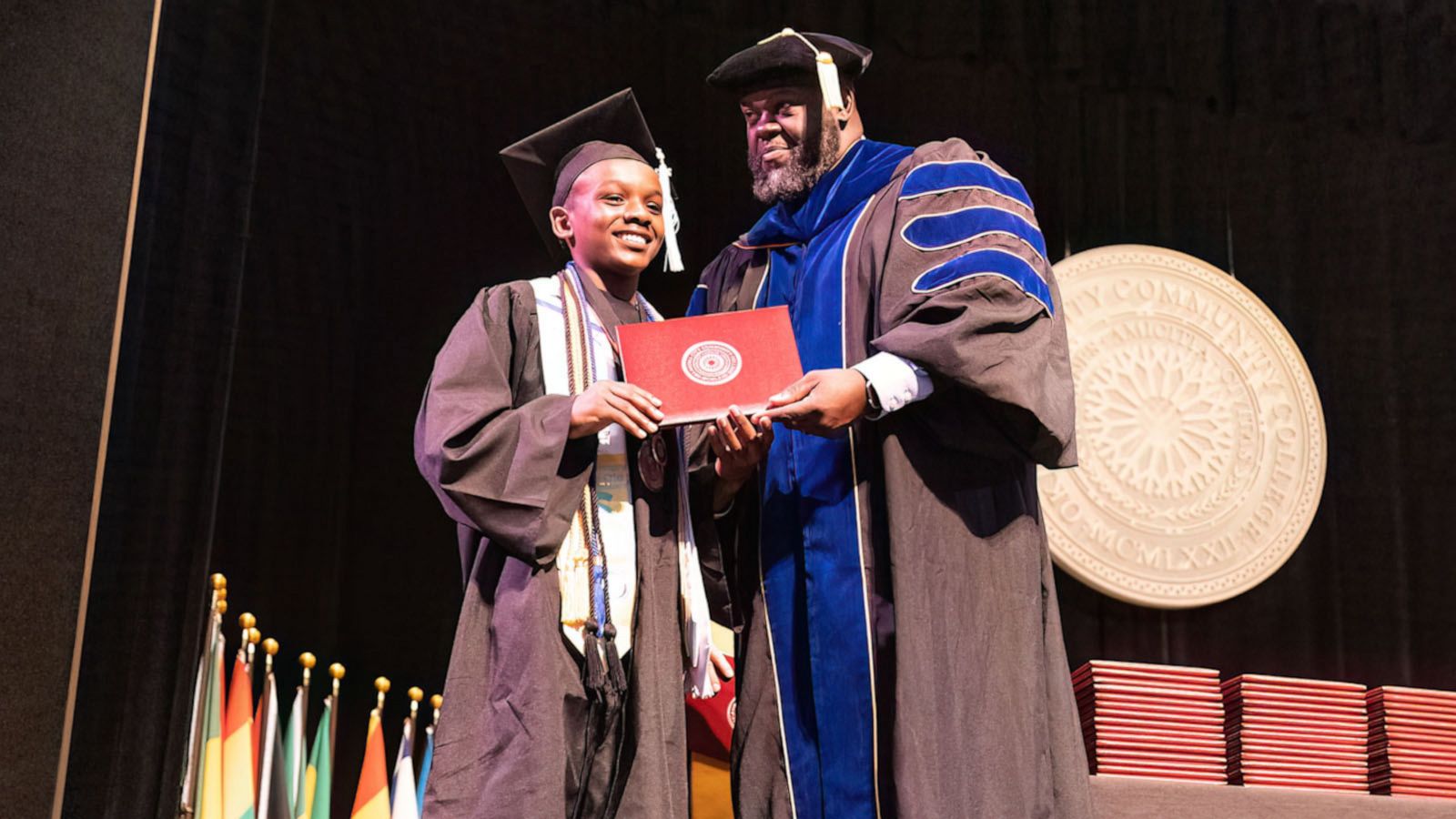 VIDEO: 13-year-old makes history as youngest graduate from Oklahoma City Community College