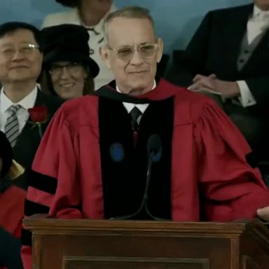 VIDEO: Tom Hanks delivers Harvard University 2023 commencement speech