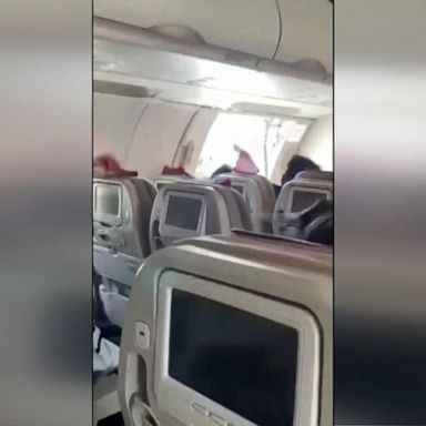 VIDEO: Passenger arrested for opening emergency exit 850 feet in the air