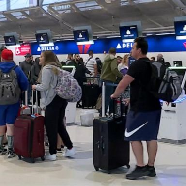 VIDEO: Influx of travelers take to the skies for Memorial Day