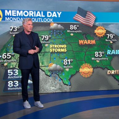 VIDEO: Memorial Day weekened weather forecast