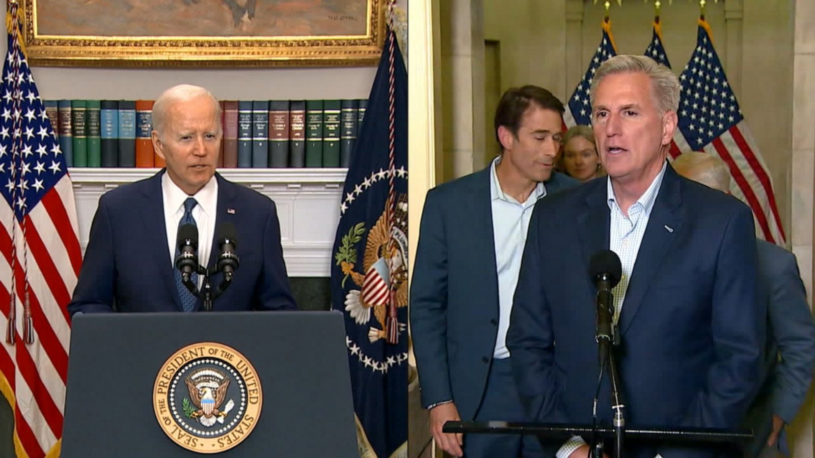 VIDEO: Biden, McCarthy reach agreement on federal debt ceiling