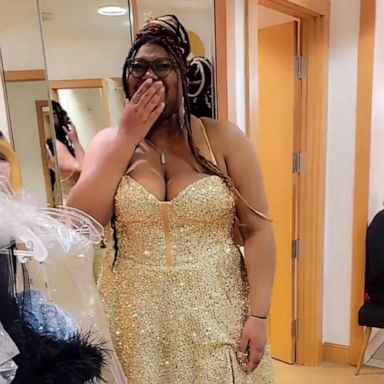 VIDEO: Woman helps plus size teenagers find the perfect prom dress