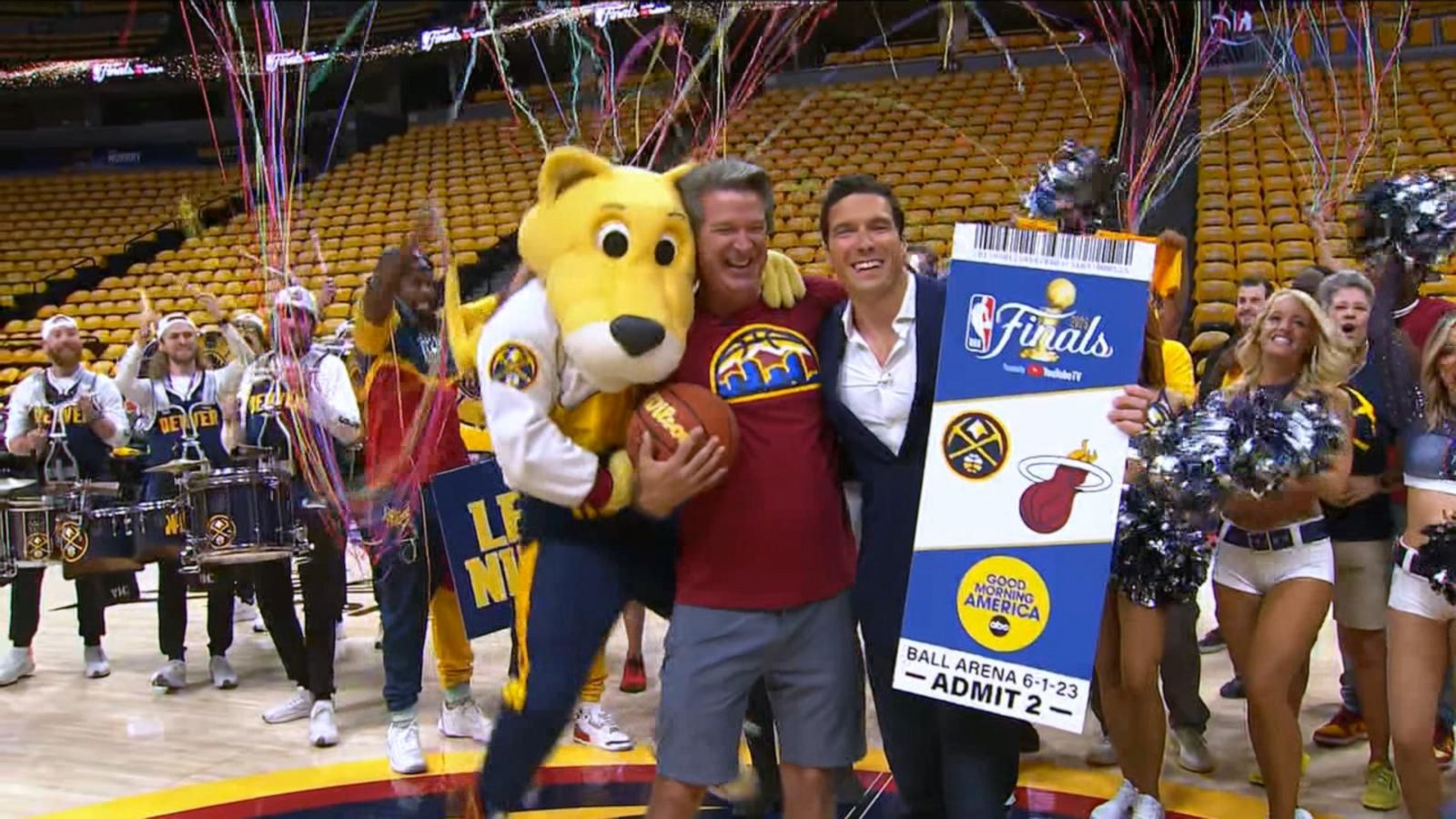 Denver athletic director surprised with tickets to NBA Finals Good