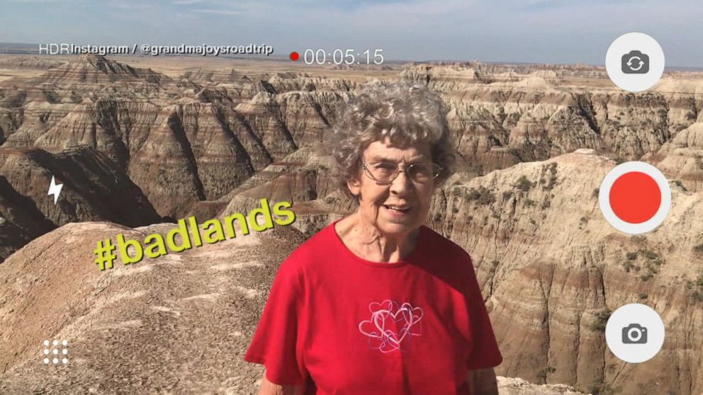 Video 93 Year Old ‘grandma Joy Visits Every Us National Park With Grandson Abc News 7653