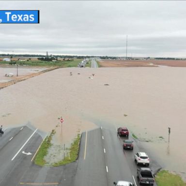 VIDEO: State of emergency declared in western Texas due to flooding