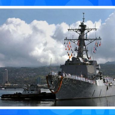 VIDEO: Near collision between US and China in Taiwan Strait