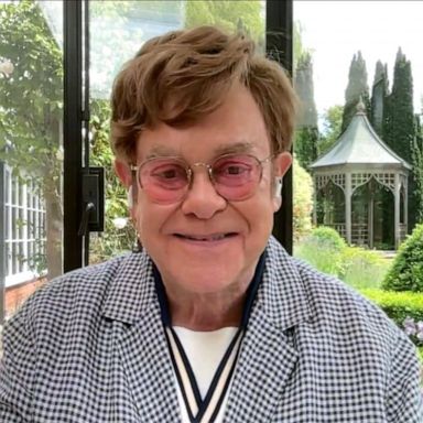 VIDEO: Elton John talks about initiatives to fight AIDS