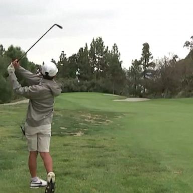 VIDEO: Teen golf phenoms make history