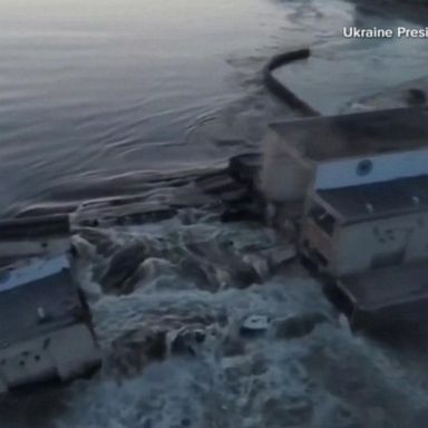 VIDEO: Russia accused by Ukraine of destroying major dam