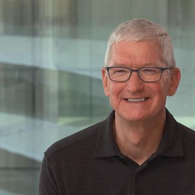 VIDEO: Tim Cook talks new Apple products and concerns about AI