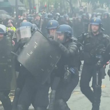 VIDEO: Protesters take to streets in France over retirement rules