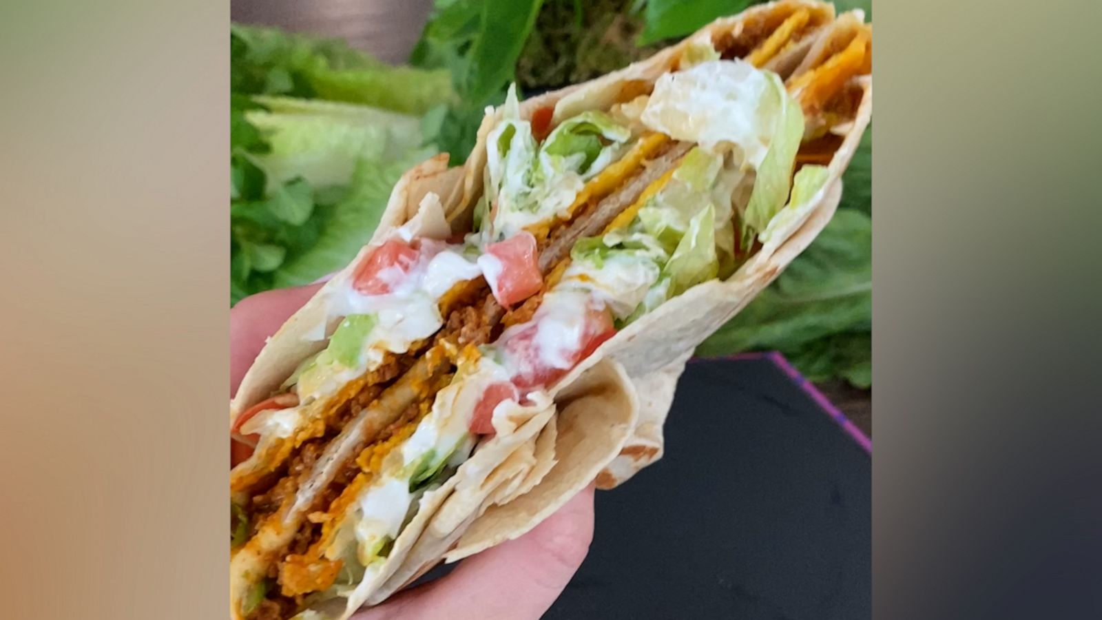 Taco Bell's New Vegan Crunchwrap Is Here - Good Morning America