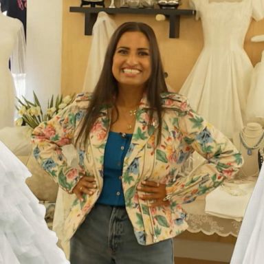 VIDEO: How to thrift the best bridal attire