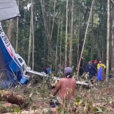 VIDEO: Colombian children rescued in Amazon rainforest