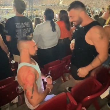 VIDEO: Couple gets engaged during Taylor Swift concert