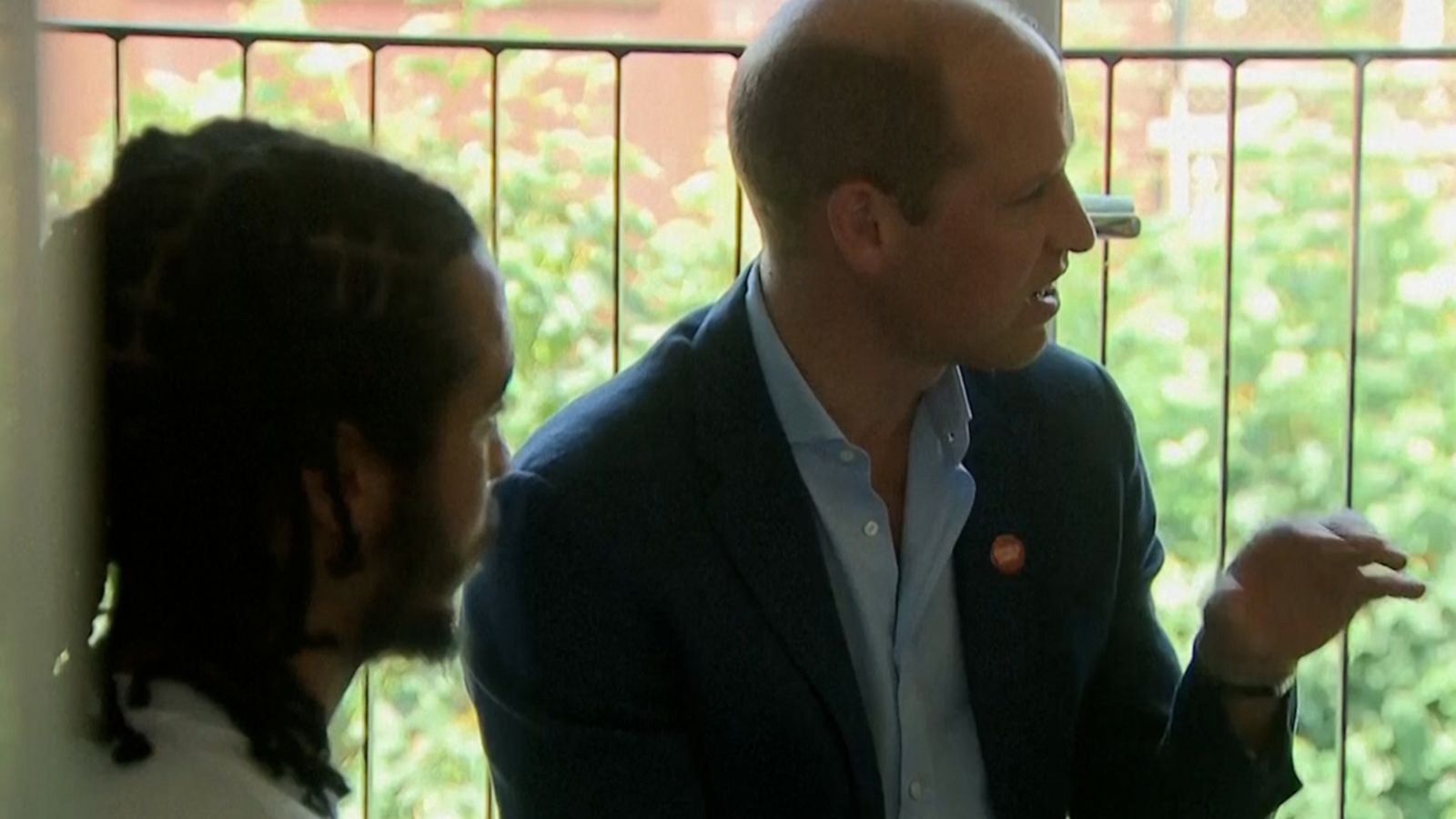 VIDEO: Prince William attends opening of charity's new housing development