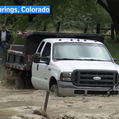 VIDEO: Record rainfall causes flooding in Colorado