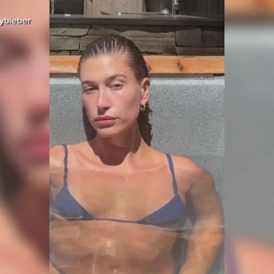 VIDEO: Hailey Bieber says polar plunge helped with anxiety