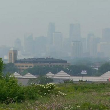 VIDEO: Smoke from Canadian wildfires hits Midwest