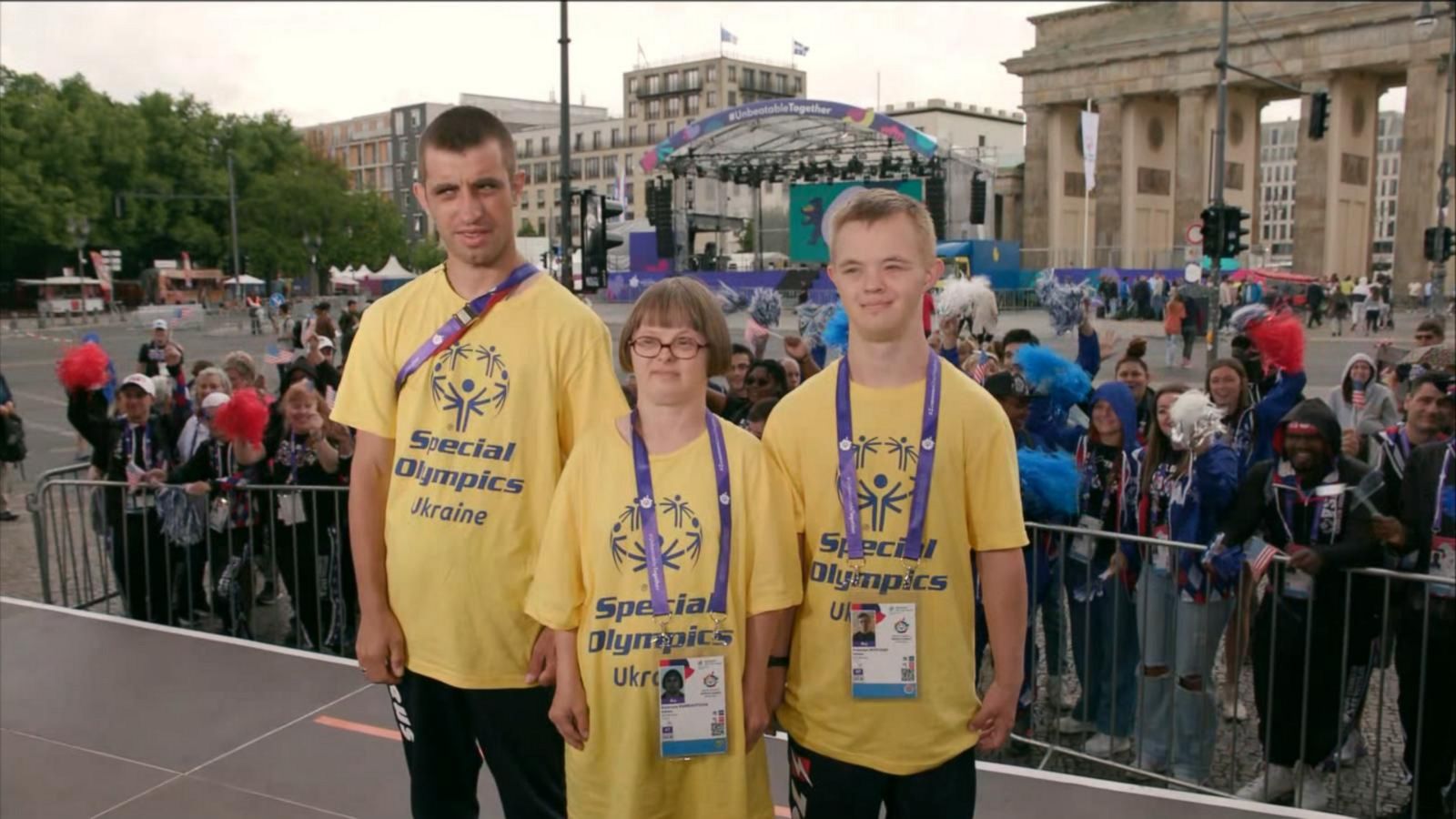 Team Ukraine heads to Special Olympics Good Morning America