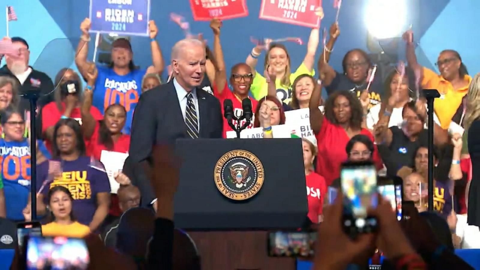 VIDEO: Biden kicks off re-election campaign