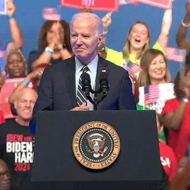 VIDEO: Biden holds 1st major campaign event for reelection