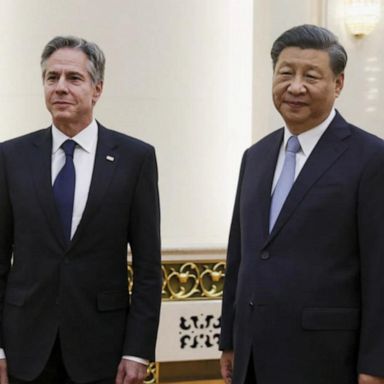 VIDEO: Blinken meets with China's Xi amid rising tensions