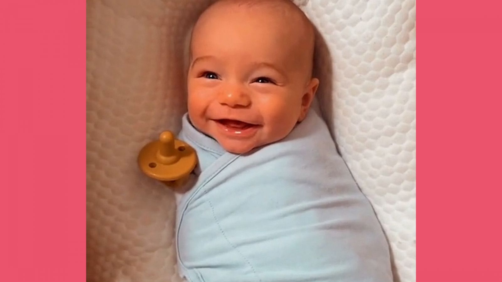 VIDEO: Mom finds baby giggling after putting him to bed