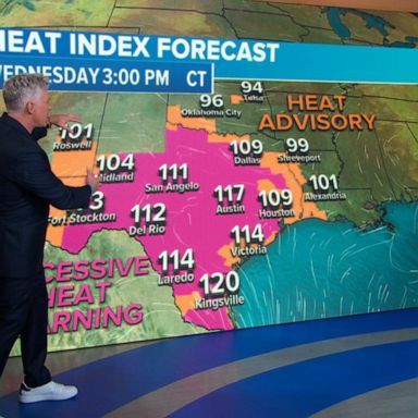 VIDEO: Dangerous heat wave in parts of the South