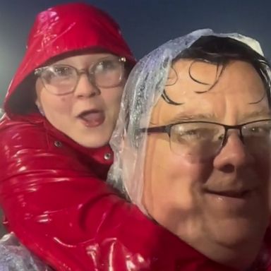 VIDEO: Dad and daughter have sweet moment at Taylor Swift Concert 