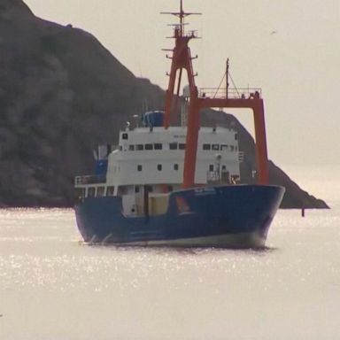 VIDEO: Canadian ship that launched the Titan sub returns to port