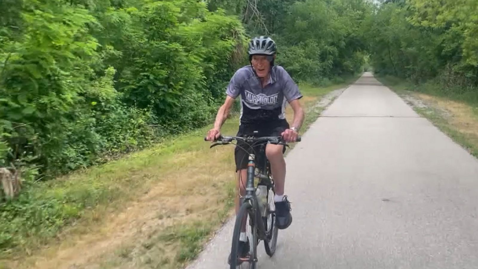 VIDEO: 97-year-old has cycled over 100,000 miles