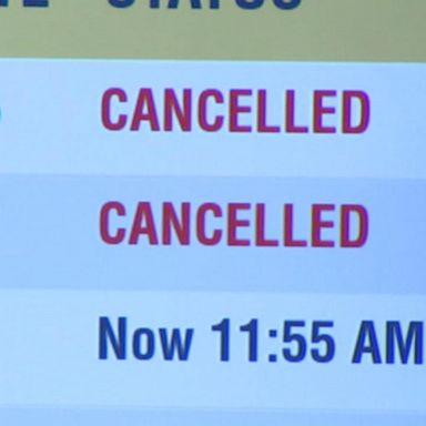 VIDEO: Thousands flights canceled due to bad weather, FAA staff shortages