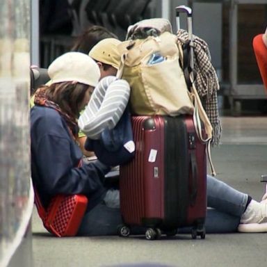 VIDEO: Airlines juggle thousands of delays ahead of July 4th weekend