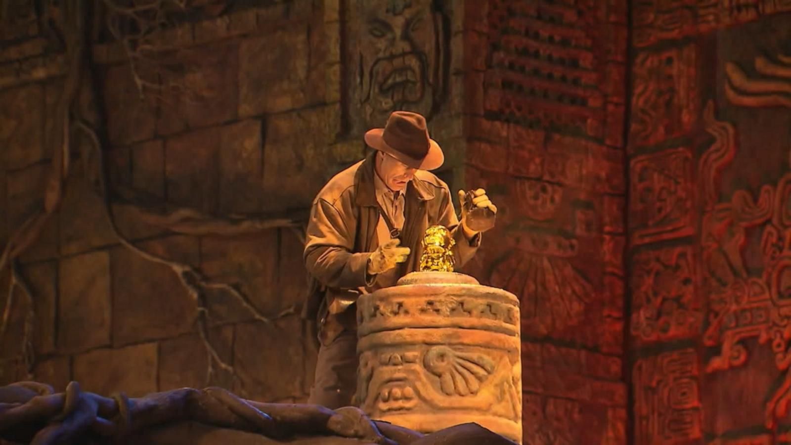 Indiana Jones Epic Stunt Spectacular Actors Attend Premiere of