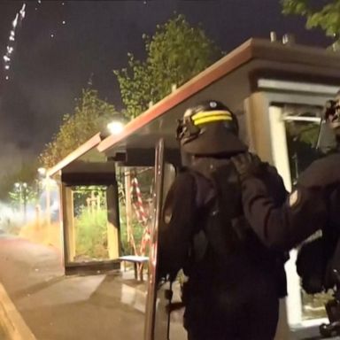 VIDEO: Unrest in Paris as funeral takes place for teen killed by police