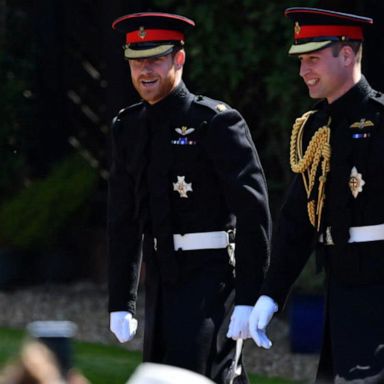 VIDEO: Prince William and Prince Harry unite to honor late mother