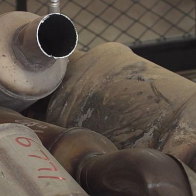 VIDEO: Officials crack down on catalytic converter theft